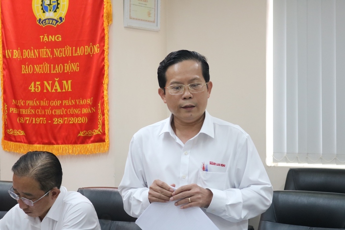 Phó Bí thư Thành ủy TP HCM Nguyễn Hồ Hải thăm và làm việc với Báo Người Lao Động - Ảnh 3.