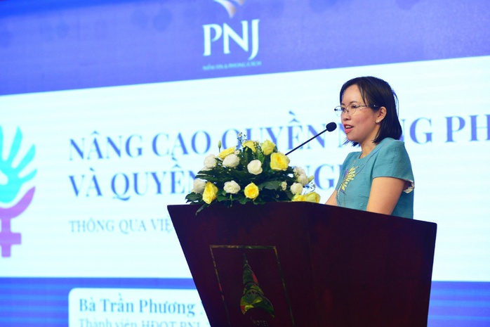 PNJ tiếp tục nâng cao quyền năng phụ nữ, quyền con người thông qua áp dụng Bộ chỉ số CSI - Ảnh 2. PNJ tiếp tục nâng cao quyền năng phụ nữ, quyền con người thông qua áp dụng Bộ chỉ số CSI - Ảnh 2.