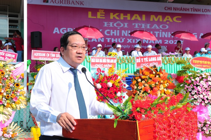 Khai mạc hội thao Agribank Chi nhánh Long An lần thứ 19 - Ảnh 10.