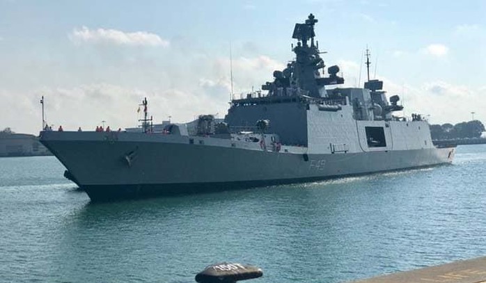 Tàu Hải quân Ấn Độ sắp thăm TP HCM - Ảnh 1.