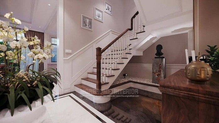 Thiết kế gầm cầu thang đẹp ấn tượng cho phòng khách - Ảnh 1. Thiết kế gầm cầu thang đẹp ấn tượng cho phòng khách - Ảnh 1.
