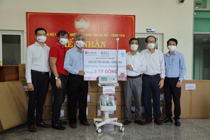 Tập đoàn BRG và SeABank hỗ trợ Bà Rịa-Vũng Tàu 9 tỉ đồng chống dịch Covid-19 - Ảnh 1. Tập đoàn BRG và SeABank hỗ trợ Bà Rịa-Vũng Tàu 9 tỉ đồng chống dịch Covid-19 - Ảnh 1.