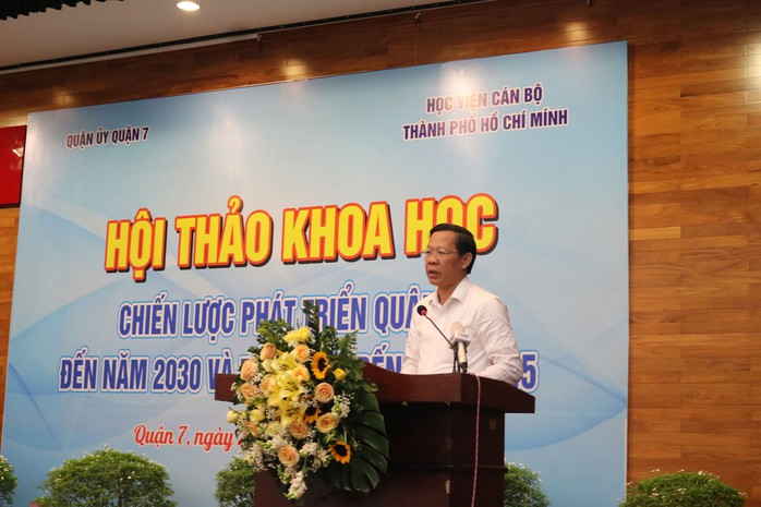 TP HCM: Nêu nhiều ý tưởng phát triển quận 7 - Ảnh 1.