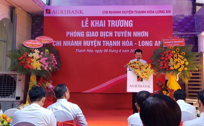 Agribank Thạnh Hóa Long An khai trương Phòng Giao dịch Tuyên Nhơn - Ảnh 3.