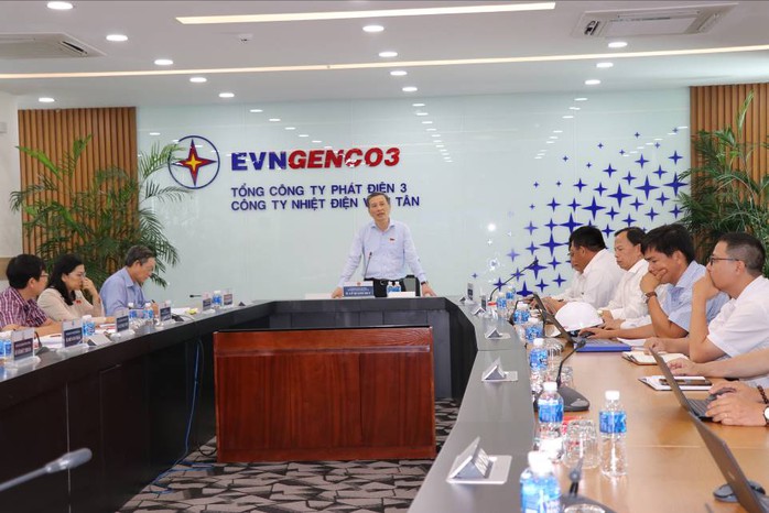 Kiểm tra công tác bảo vệ môi trường tại Điện lực Vĩnh Tân - Ảnh 3.