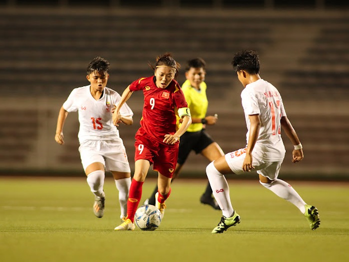 Thắng dễ Myanmar, tuyển nữ Việt Nam đấu Philippines ở bán kết AFF Cup 2022 - Ảnh 2.