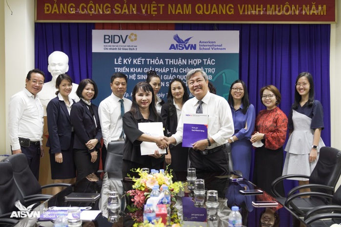 AISVN đẩy mạnh ký kết hỗ trợ tài chính giáo dục - Ảnh 1. AISVN đẩy mạnh ký kết hỗ trợ tài chính giáo dục - Ảnh 1.