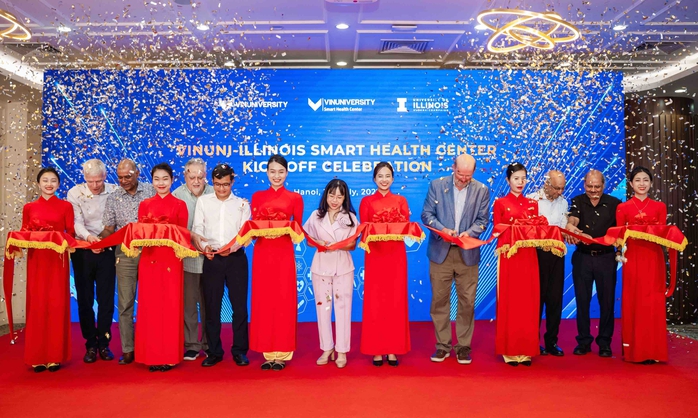 Ra mắt “Trung tâm Nghiên cứu Sức khỏe Thông minh” tại Đại học VinUni - Ảnh 2. Ra mắt “Trung tâm Nghiên cứu Sức khỏe Thông minh” tại Đại học VinUni - Ảnh 2.