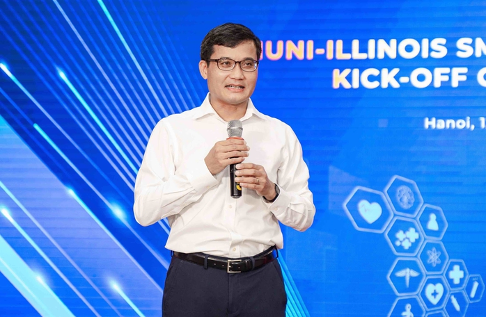 Ra mắt “Trung tâm Nghiên cứu Sức khỏe Thông minh” tại Đại học VinUni - Ảnh 5. Ra mắt “Trung tâm Nghiên cứu Sức khỏe Thông minh” tại Đại học VinUni - Ảnh 5.