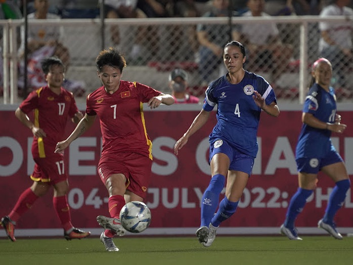 Thua đậm Philippines, tuyển nữ Việt Nam thành cựu vương AFF Cup - Ảnh 2.