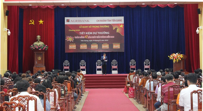 997 khách hàng trúng thưởng chương trình huy động tiết kiệm dự thưởng của Agribank Tiền Giang - Ảnh 1.