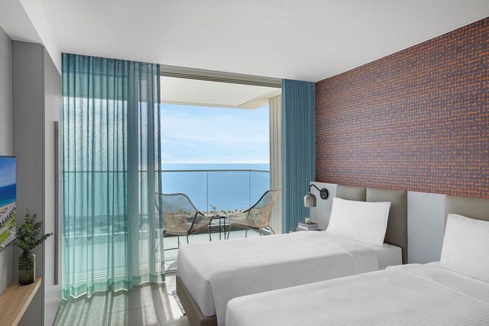 Ban công ngoại cỡ tại ALMA resort - Ảnh 2. Ban công ngoại cỡ tại ALMA resort - Ảnh 2.