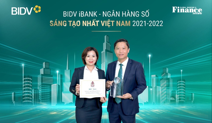 BIDV nhận 2 giải thưởng quốc tế của Tạp chí GBAF - Ảnh 2. BIDV nhận 2 giải thưởng quốc tế của Tạp chí GBAF - Ảnh 2.