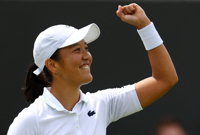 Nữ tay vợt người Pháp gốc Việt tiếp tục gây sốc Wimbledon 2022 - Ảnh 4.