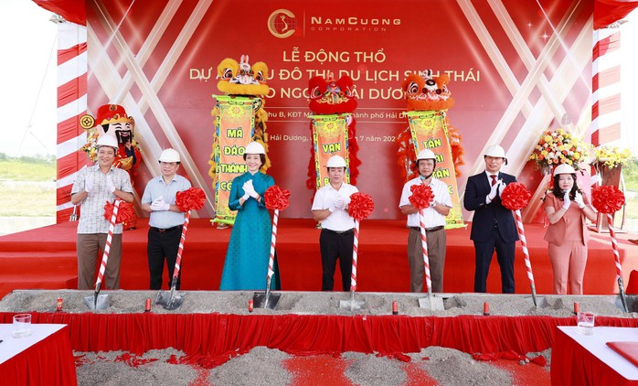 Lễ Động thổ dự án KĐT, du lịch sinh thái Đảo Ngọc - Hải Dương - Ảnh 1. Lễ Động thổ dự án KĐT, du lịch sinh thái Đảo Ngọc - Hải Dương - Ảnh 1.