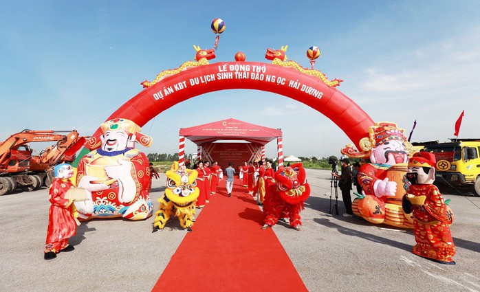 Lễ Động thổ dự án KĐT, du lịch sinh thái Đảo Ngọc - Hải Dương - Ảnh 2. Lễ Động thổ dự án KĐT, du lịch sinh thái Đảo Ngọc - Hải Dương - Ảnh 2.