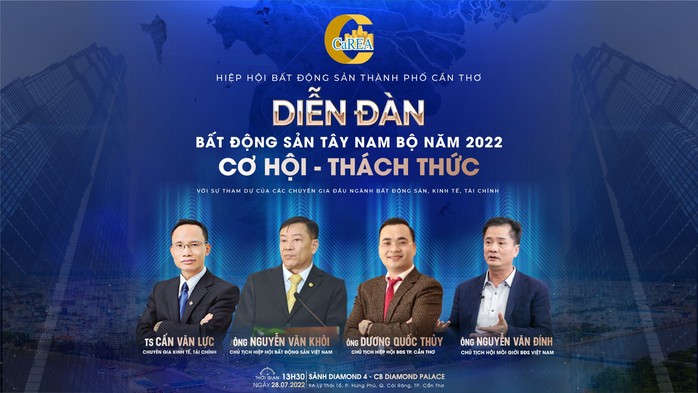 Diễn đàn Bất động sản Tây Nam Bộ năm 2022 Cơ hội - Thách thức - Ảnh 1.