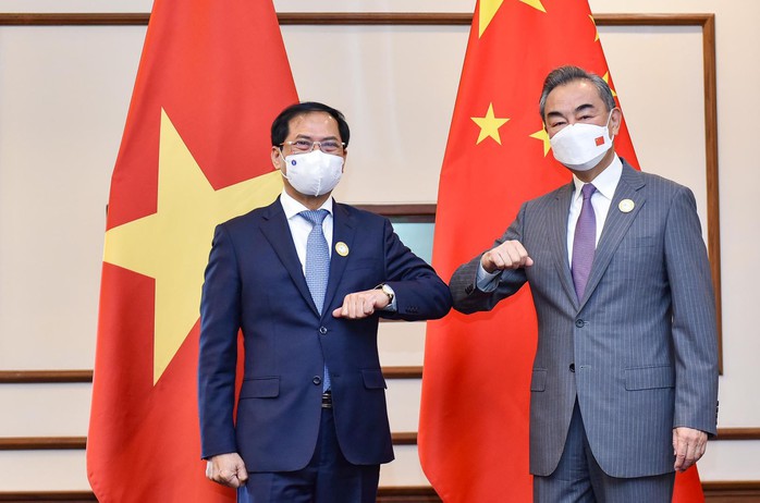 Bộ trưởng Bùi Thanh Sơn gặp Ngoại trưởng Trung Quốc Vương Nghị - Ảnh 1.