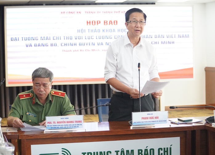 Hơn 100 bài viết gửi đến hội thảo khoa học về đại tướng Mai Chí Thọ - Ảnh 1.