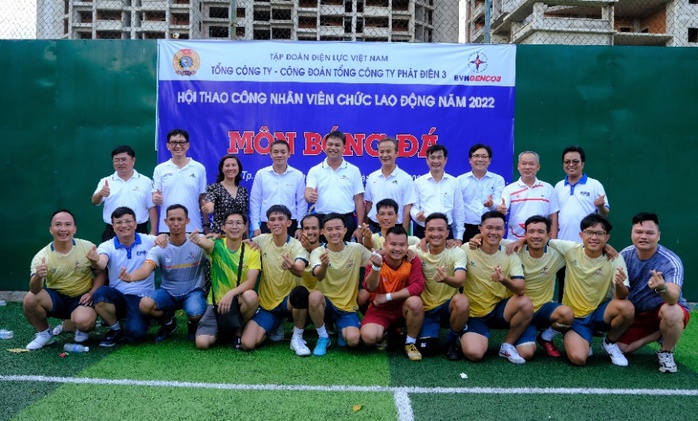 Hội thao công nhân, viên chức, lao động EVNGENCO3 năm 2022: Sôi nổi và đoàn kết - Ảnh 2. Hội thao công nhân, viên chức, lao động EVNGENCO3 năm 2022: Sôi nổi và đoàn kết - Ảnh 2.