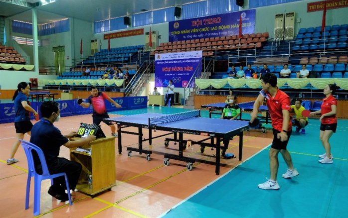 Hội thao công nhân, viên chức, lao động EVNGENCO3 năm 2022: Sôi nổi và đoàn kết - Ảnh 5. Hội thao công nhân, viên chức, lao động EVNGENCO3 năm 2022: Sôi nổi và đoàn kết - Ảnh 5.