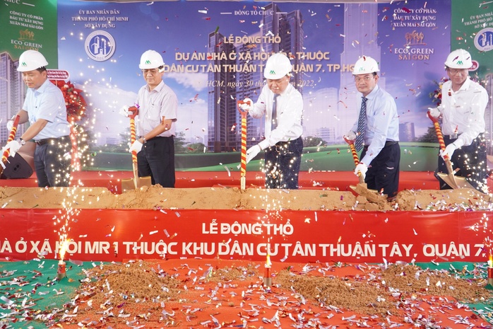 Hơn 700 gia đình thu nhập trung bình ở quận 7 sắp ở nơi đầy đủ tiện ích - Ảnh 2.