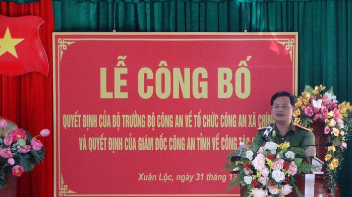 Công an tỉnh Đồng Nai có tân Phó giám đốc - Ảnh 1.