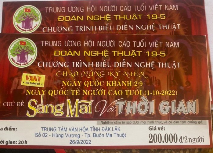 Yêu cầu dừng việc mang văn bản cơ quan nhà nước đi… bán vé xem ca nhạc - Ảnh 1.