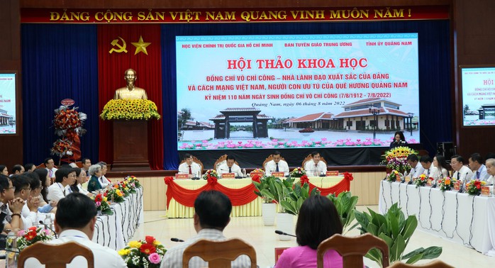 Đồng chí Võ Chí Công - Nhà lãnh đạo xuất sắc - Ảnh 1.