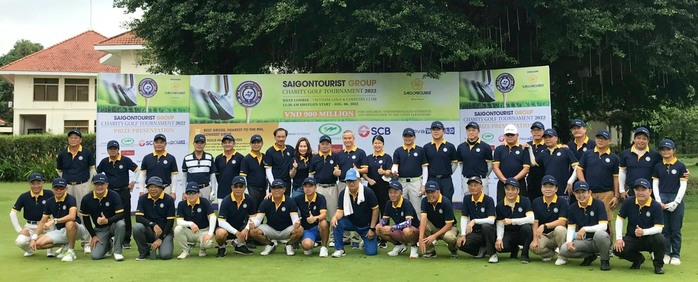 Giải Golf Saigontourist Group vì cộng đồng tặng 1.000 suất học bổng - Ảnh 1.