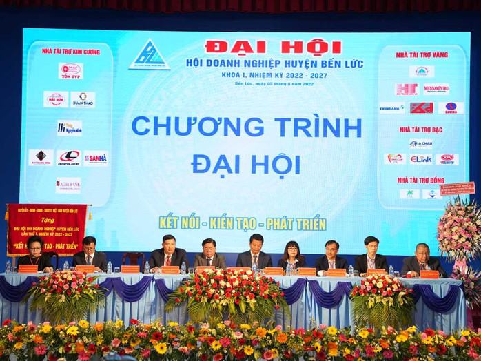 Đại hội Hội Doanh nghiệp huyện Bến Lức Khóa I thành công tốt đẹp - Ảnh 2. Đại hội Hội Doanh nghiệp huyện Bến Lức Khóa I thành công tốt đẹp - Ảnh 2.