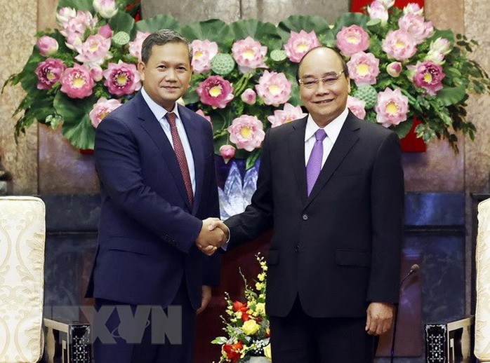 Chủ tịch nước tiếp Phó Tổng tư lệnh Quân đội Hoàng gia Campuchia - Ảnh 1.