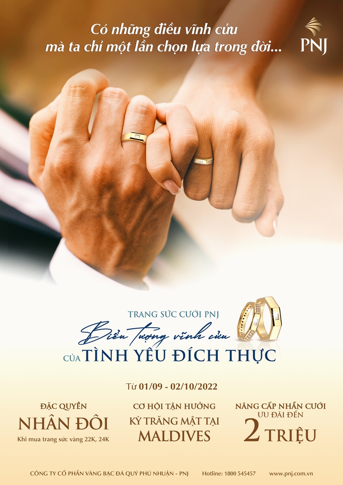 Trang sức cưới PNJ - Biểu tượng vĩnh cửu của tình yêu đích thực - Ảnh 3. Trang sức cưới PNJ - Biểu tượng vĩnh cửu của tình yêu đích thực - Ảnh 3.