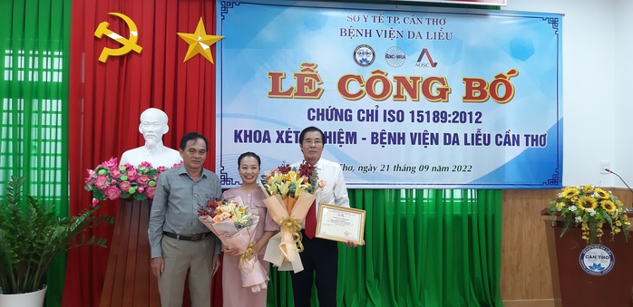 Bệnh viện Da liễu TP Cần Thơ đón nhận tin vui - Ảnh 2.