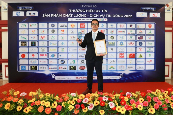 C.P. Việt Nam đạt giải thưởng “Thương hiệu uy tín - Sản phẩm chất lượng - Dịch vụ tin dùng” - Ảnh 2.