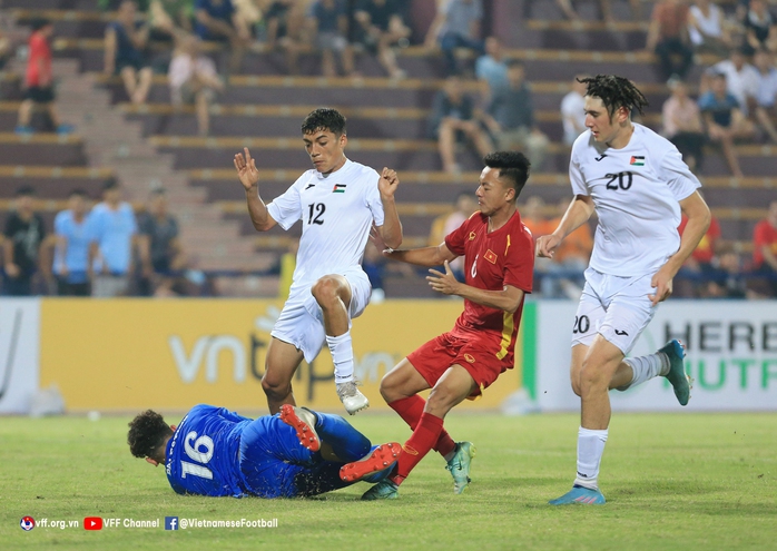 Tuyển U20 Việt Nam hòa đáng tiếc trước U20 Palestine - Ảnh 4.