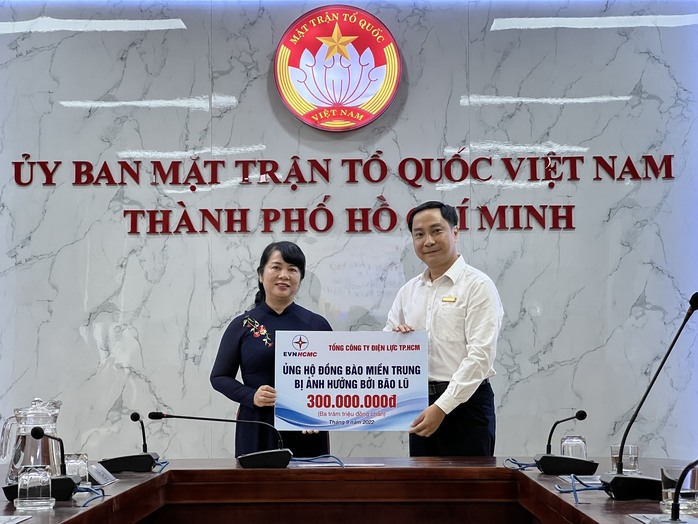 Doanh nghiệp TP HCM hỗ trợ gạo và tiền mặt cho đồng bào miền Trung - Ảnh 1.