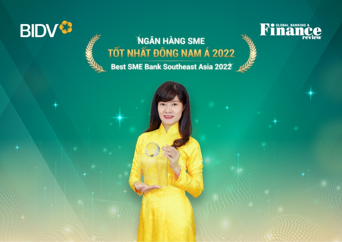 BIDV nhận cú đúp giải thưởng từ Tạp chí Global Banking and Finance - Ảnh 1. BIDV nhận cú đúp giải thưởng từ Tạp chí Global Banking and Finance - Ảnh 1.