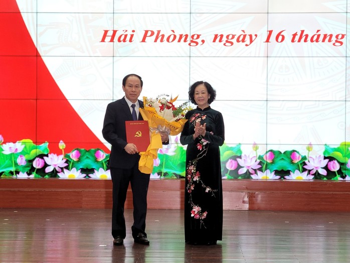 TP Hải Phòng có tân Bí thư Thành ủy 54 tuổi - Ảnh 1.