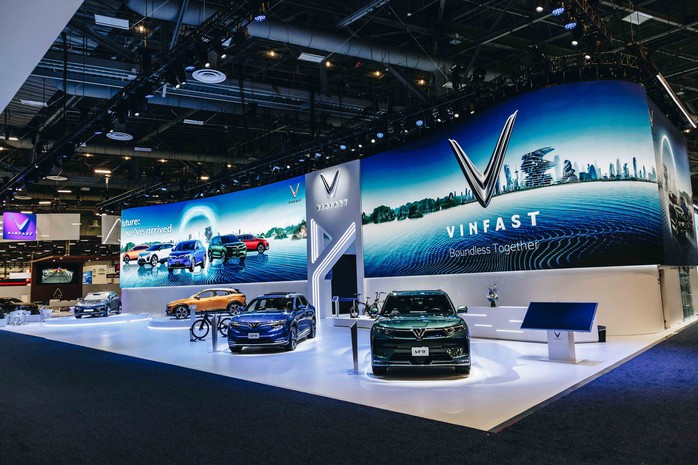 VinFast Canada tham dự Triển lãm Ôtô Quốc tế Montreal 2023 - Ảnh 1. VinFast Canada tham dự Triển lãm Ôtô Quốc tế Montreal 2023 - Ảnh 1.