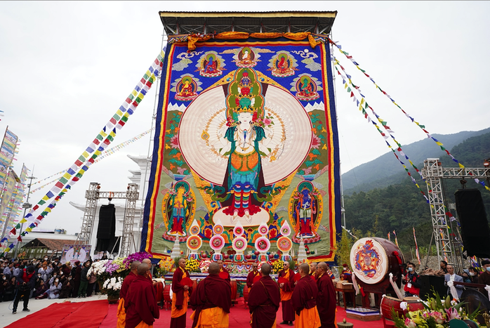 Hàng ngàn phật tử tham gia đại lễ cầu an do Đức Gyalwang Drukpa chủ trì - Ảnh 5.