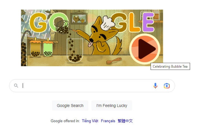 Trà sữa trân châu được Google tôn vinh - Ảnh 1.