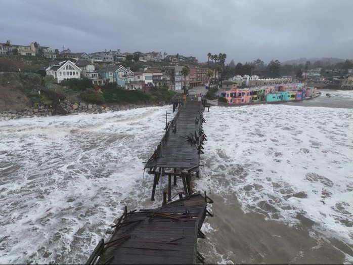 Sông khí quyển và bom lốc xoáy liên thủ, California thành biển nước, tuyết - Ảnh 6. Sông khí quyển và bom lốc xoáy liên thủ, bóng đá tỷ lệ kèo nhà cái thành biển nước, tuyết - Ảnh 6.