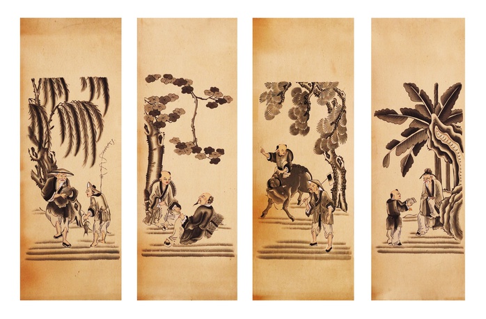 Ngập tr&agrave;n sắc xu&acirc;n qua bộ sưu tập tranh d&acirc;n gian Tứ b&igrave;nh - Ảnh 3.