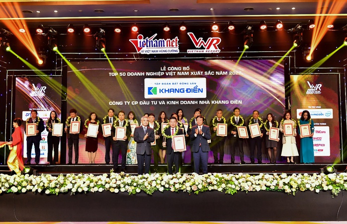 Tập đoàn Khang Điền (KDH) lần thứ 4 liên tiếp đạt Top 50 Doanh nghiệp Việt Nam xuất sắc - Ảnh 1. Tập đoàn Khang Điền (KDH) lần thứ 4 liên tiếp đạt Top 50 Doanh nghiệp Việt Nam xuất sắc - Ảnh 1.