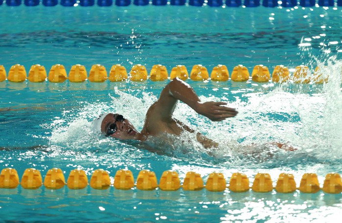 Kình ngư 14 tuổi phá kỷ lục Giải bơi vô địch quốc gia 2023, không có bất ngờ ở suất dự Olympic - Ảnh 2.