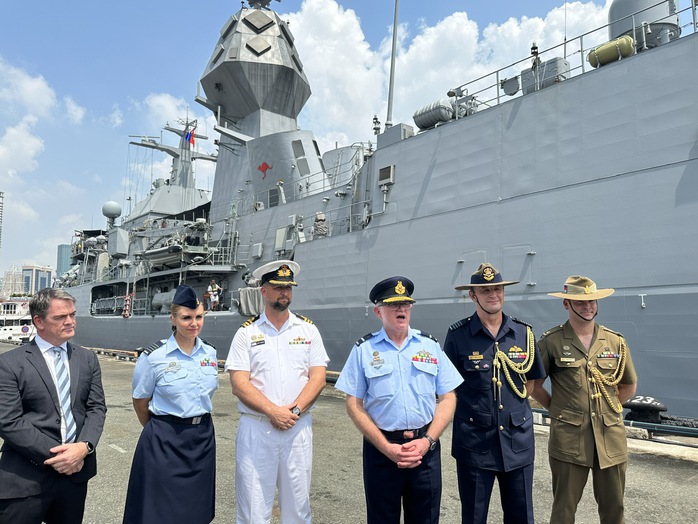 Tàu Hải quân Hoàng gia Úc HMAS TOOWOOMBA trở lại TP HCM - Ảnh 17.
