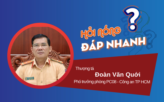 Thượng tá Đoàn Văn Quới nói gì về vụ người dân tố bị 1 cán bộ Đội CSGT Rạch Chiếc đánh hỏng mắt? - Ảnh 1.