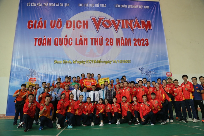 Giải Vô địch Vovinam toàn quốc 2023: TP HCM đứng nhất toàn đoàn - Ảnh 3.