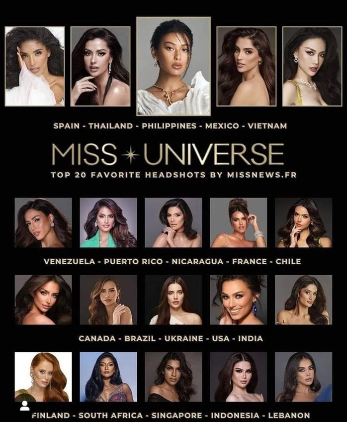 Sau loạt ồn ào, Bùi Quỳnh Hoa liên tiếp được dự đoán lọt Top cao tại “Miss Universe 2023” - Ảnh 2.
